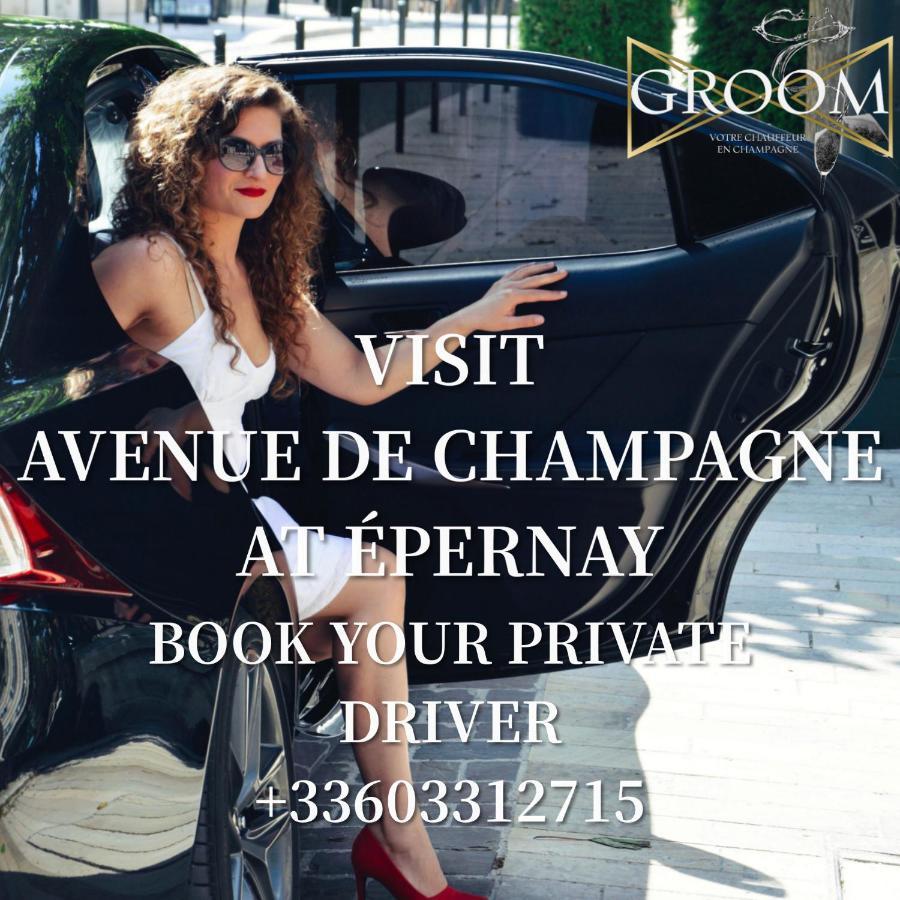 Groom Epernay - Jacuzzi & Champagne Exteriér fotografie